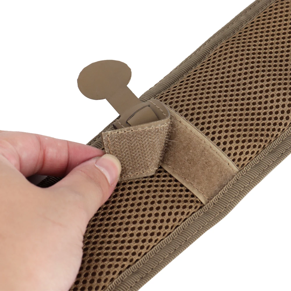 Cinturón de combate táctico para hombres, fajas ajustables de liberación rápida del ejército, cinturón de cintura de nailon 1000D, accesorios de caza Airsoft - imagen 5