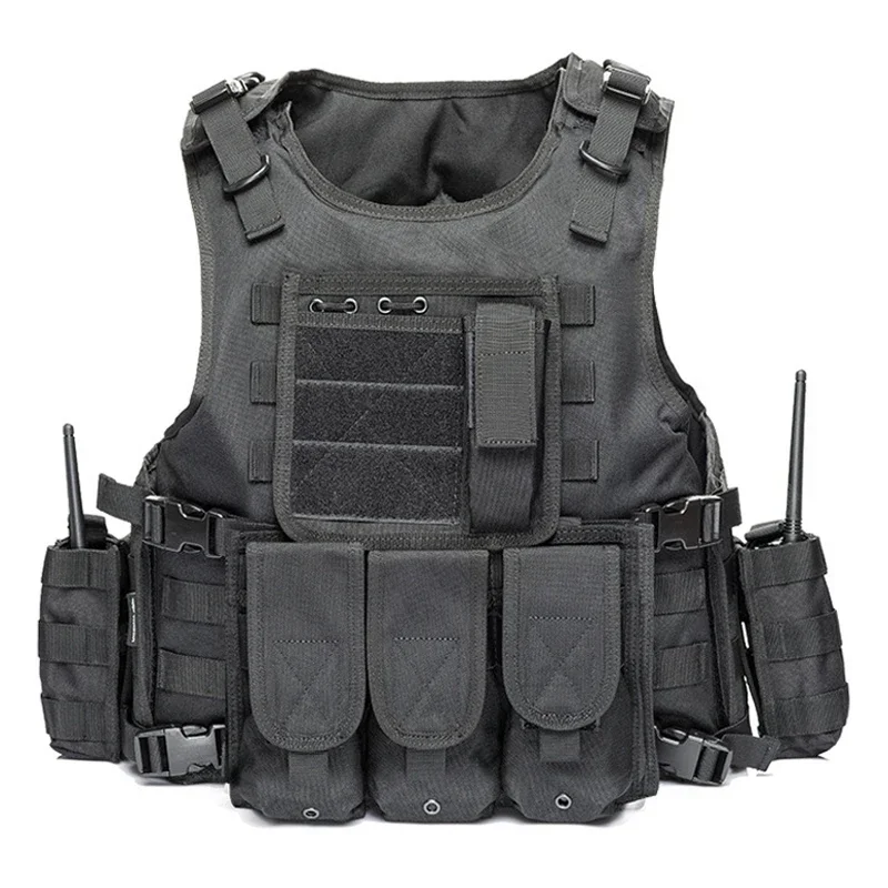 Chaleco ligero de camuflaje para exteriores, armadura de entrenamiento, Protección corporal, deporte, caza táctica, equipo de senderismo - imagen 2