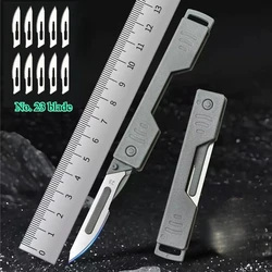 Cuchillo plegable de acero inoxidable quirúrgico para exteriores