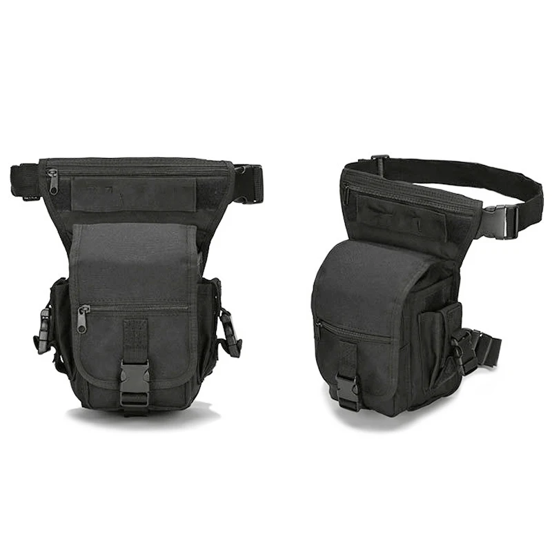 Bolsa de pierna táctica multifuncional, paquete de cintura, Camuflaje, lona impermeable, deportes, portátil, teléfono móvil, Cs, impermeable - imagen 2