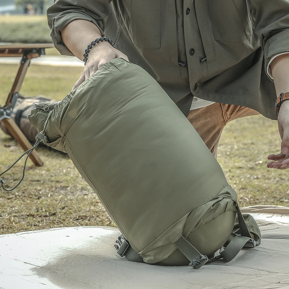 Emersongear-saco de dormir Polar táctico con etiqueta azul, nailon para acampar, senderismo, caza, viajes al aire libre, deporte EMB9607 - imagen 5