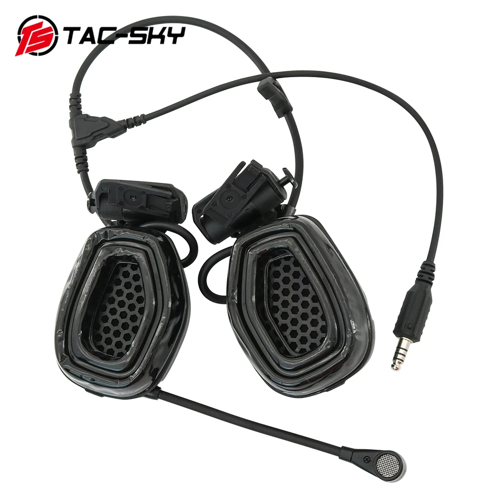 Auriculares tácticos TS TAC-SKY RAC para deportes de caza al aire libre, compatibles con casco ARC Track FAST /ACH/MICH Series - imagen 3