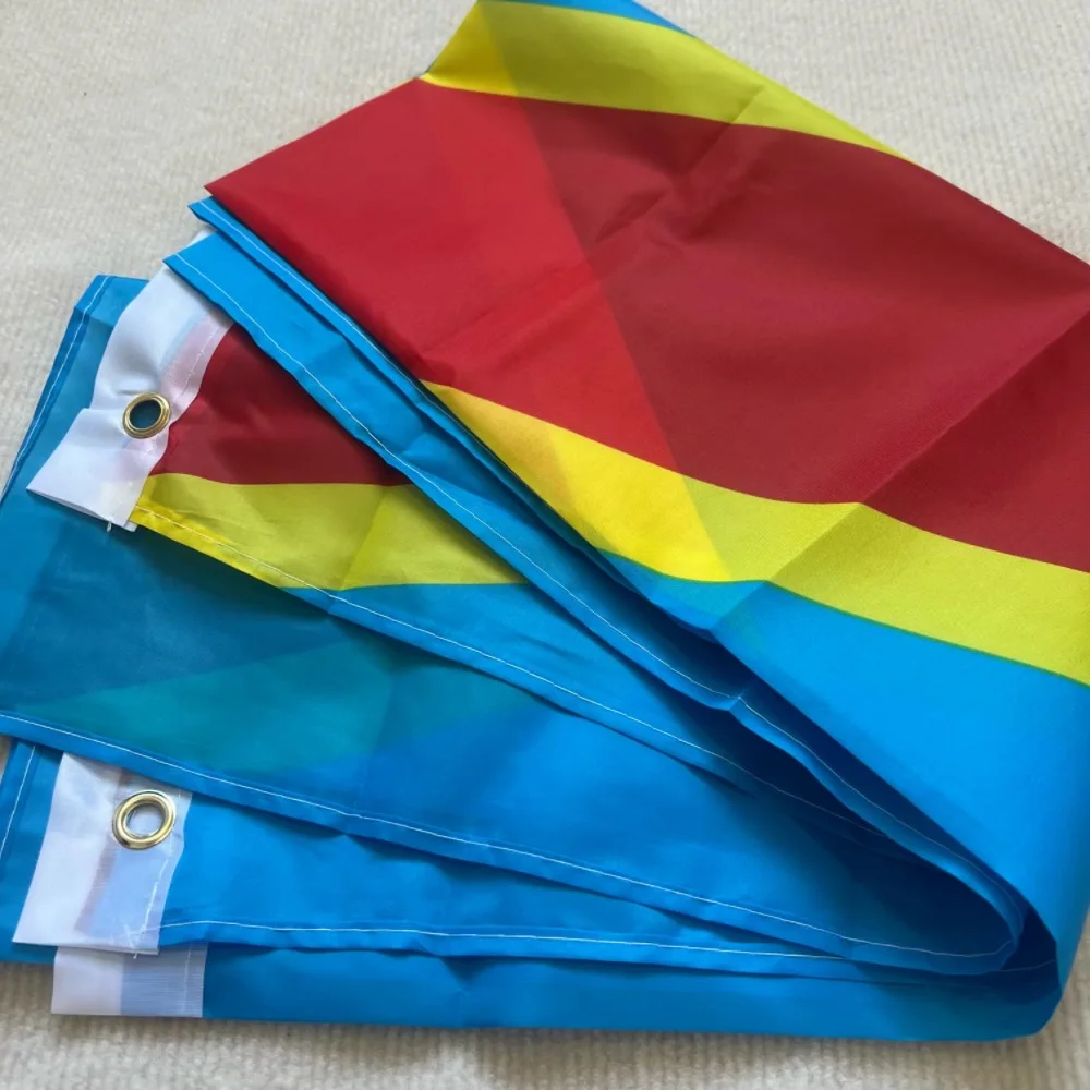 Bandera del Congo YIXIN, 90x150cm, bandera de la República Democrática del Congo, bandera nacional de 3x5 pies, banderas decorativas para el hogar - imagen 5