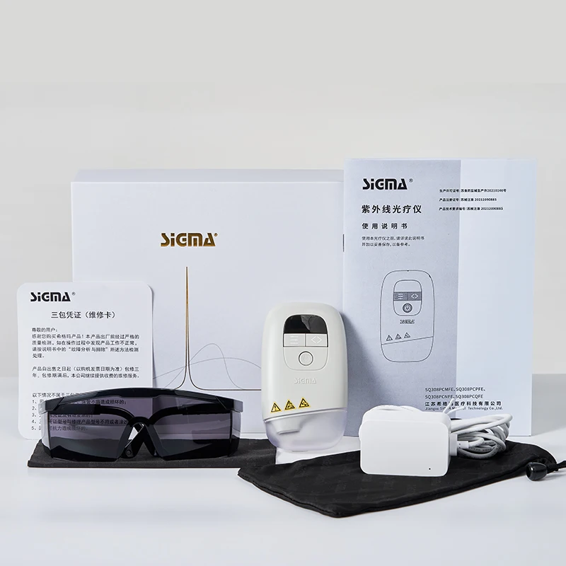 Instrumento de fototerapia Vitiligo 308nm, instrumento de tratamiento de Psoriasis, banda estrecha UVB, láser no Excimer para el hogar - imagen 4