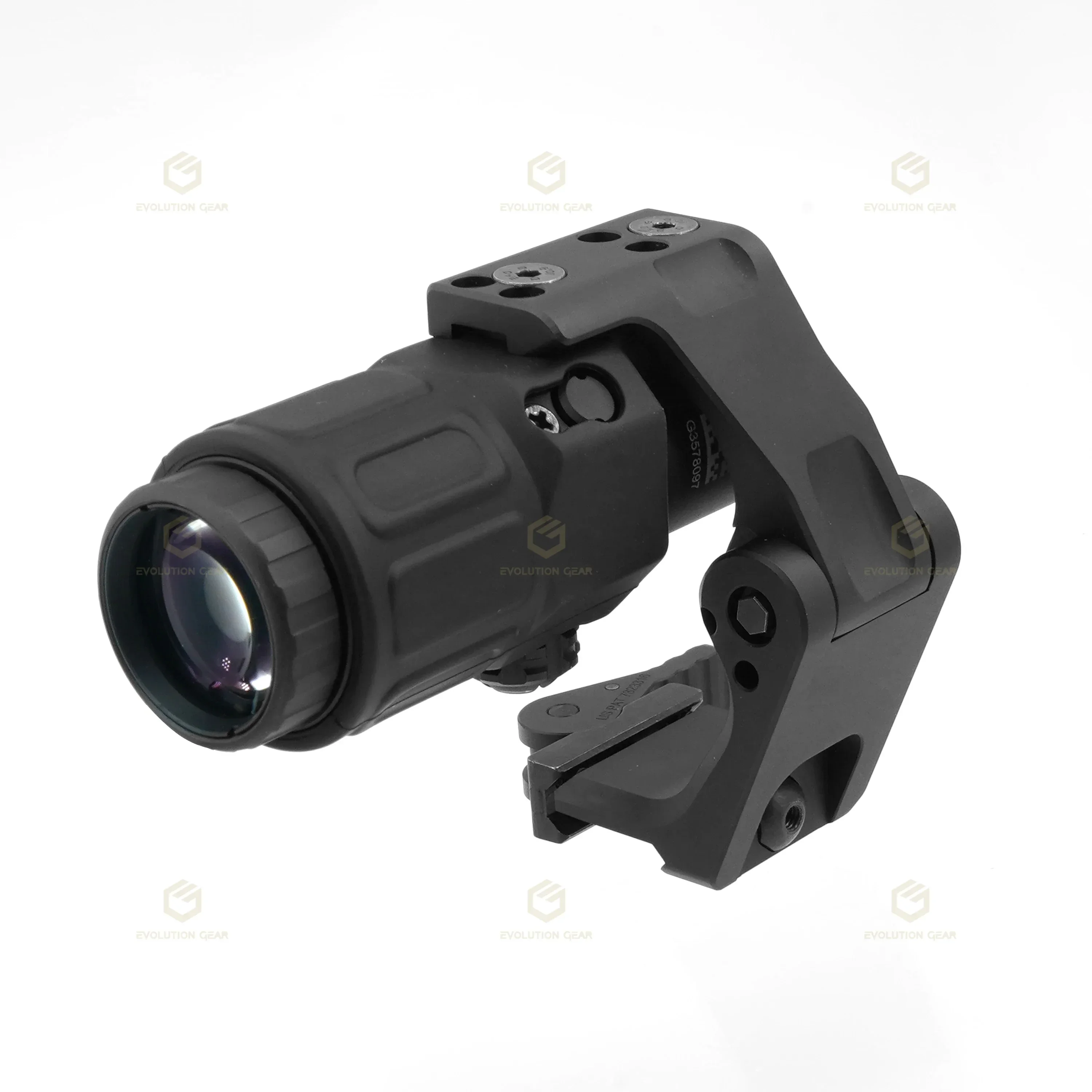 Lupa G33 y montaje rápido FTC OMNI, Combo de aluminio CNC, interruptor al lado, desmontable rápido, marcado de logotipo completo para caza Airsoft - imagen 5