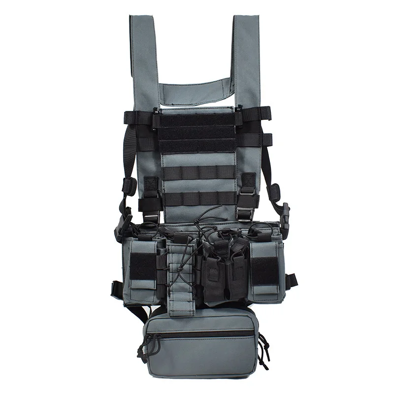 Radio Mag D3 - chaleco táctico MOLLE con bolsa de aparejo de pecho - imagen 4