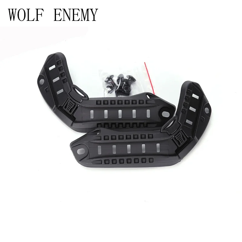 Casco de caza Airsoft, rieles laterales con cordón para combate de Paintball al aire libre, accesorio de bricolaje, 3 colores