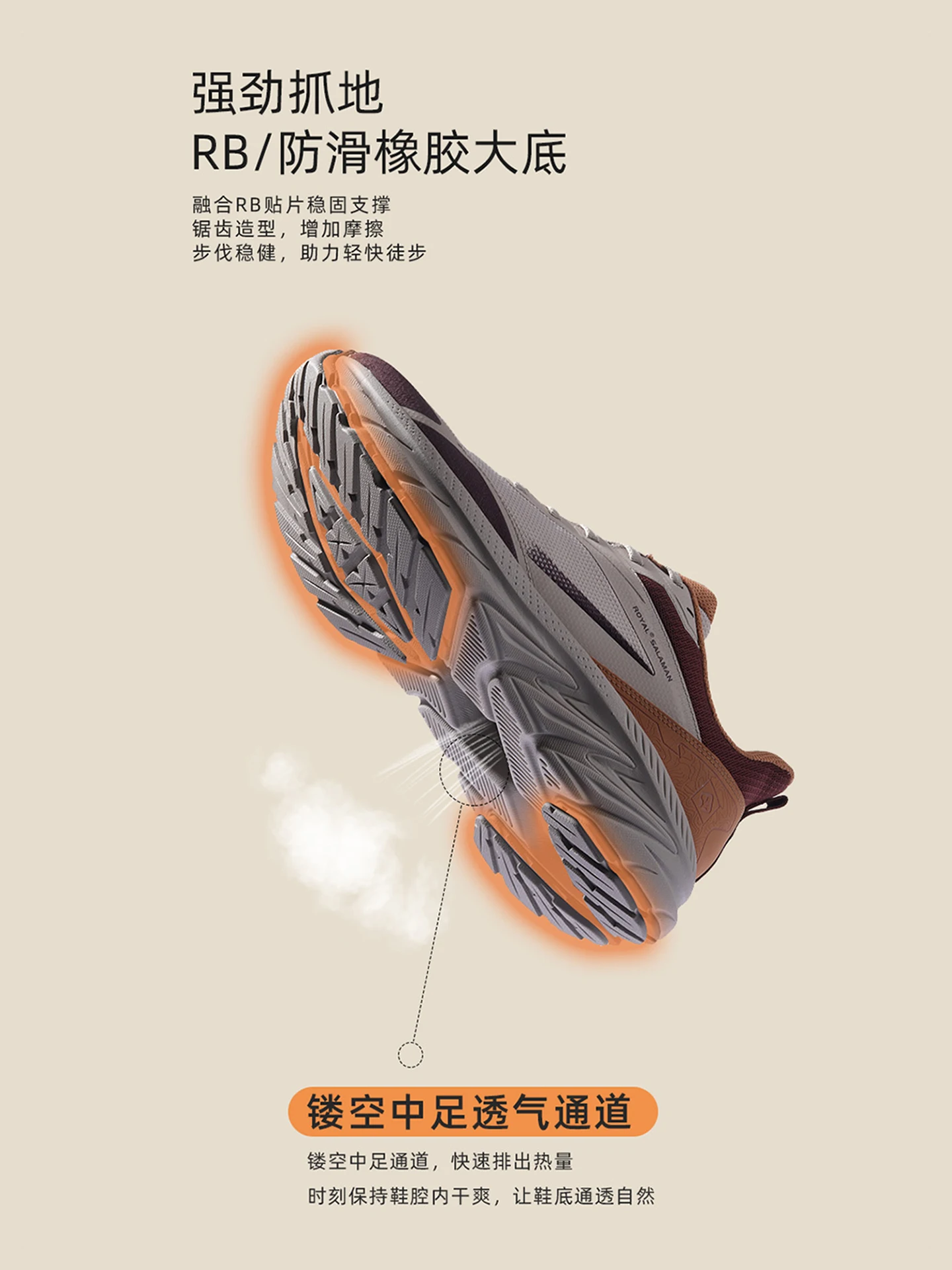 Salaman zapatos de senderismo para hombre, zapatos de montaña al aire libre, zapatillas de escalada, botas de Trekking ligeras transpirables, zapatos deportivos informales 2025 - imagen 5