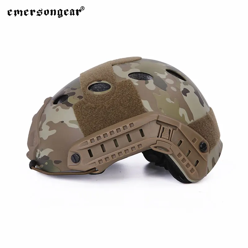 Emersongear casco rápido tipo PJ versión Simple casco protector ajustable combate caza juego de guerra senderismo ciclismo casco EM8811 - imagen 3