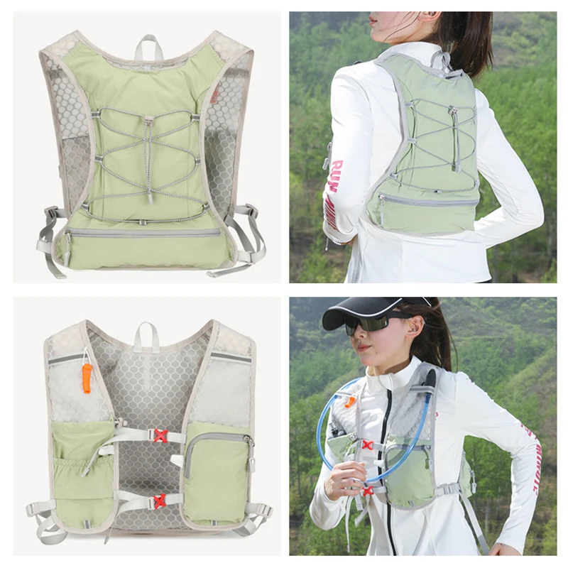 Ciclismo correr chaleco mochila al aire libre senderismo Camping bicicleta maratón escalada bolsa hidratación ligero deportes viaje mochila - imagen 5