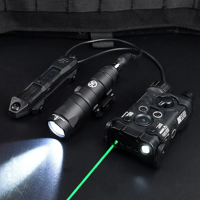 Indicador de punto rojo táctico NGAL, Wadsn M300A, luz de explorador Ngal rojo, verde, azul, láser remoto, interruptor Dual, compatible con Mlok keymod, Riel de 20MM - imagen 3