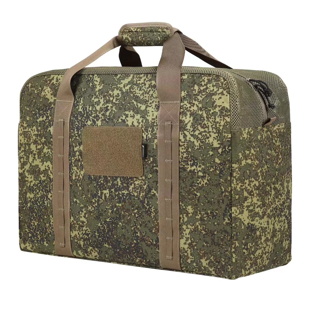 Bolsa de viaje de almacenamiento de equipaje táctico multifuncional para chaleco táctico y casco 500D, bolso de acampada deportivo de gran capacidad de 36-55L - imagen 4