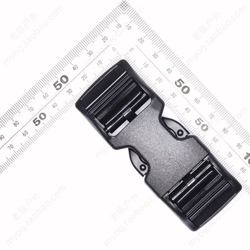 Hebilla táctica 25mm con bloqueo automático – Cierre antirresbale para cinchas - imagen 2