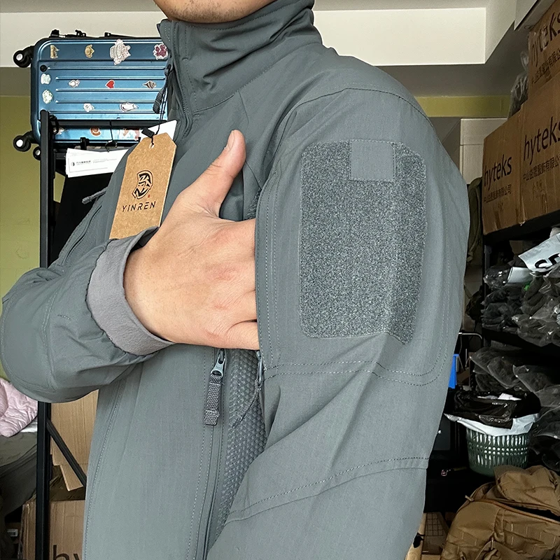 Gen.2 Chaqueta de concha suave chaqueta táctica duradera, transpirable, resistente al viento chaqueta de adiestramiento al aire libre para primavera y otoño para hombres - imagen 5