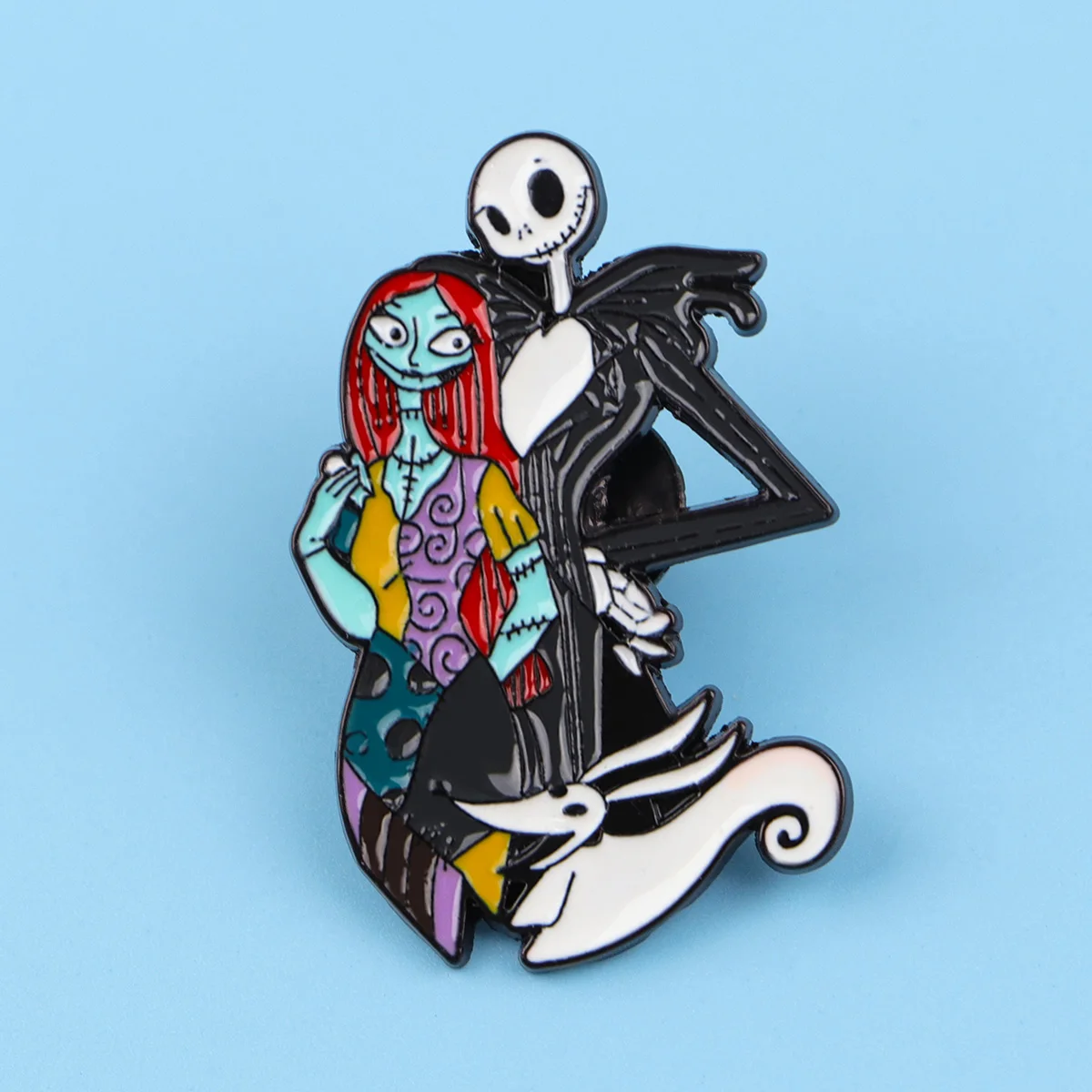 Alfileres esmaltados de esqueleto de Halloween, conjunto de broche de película de terror, Pin de solapa de Metal, insignia, accesorios para mochila, joyería, regalos de fiesta - imagen 4