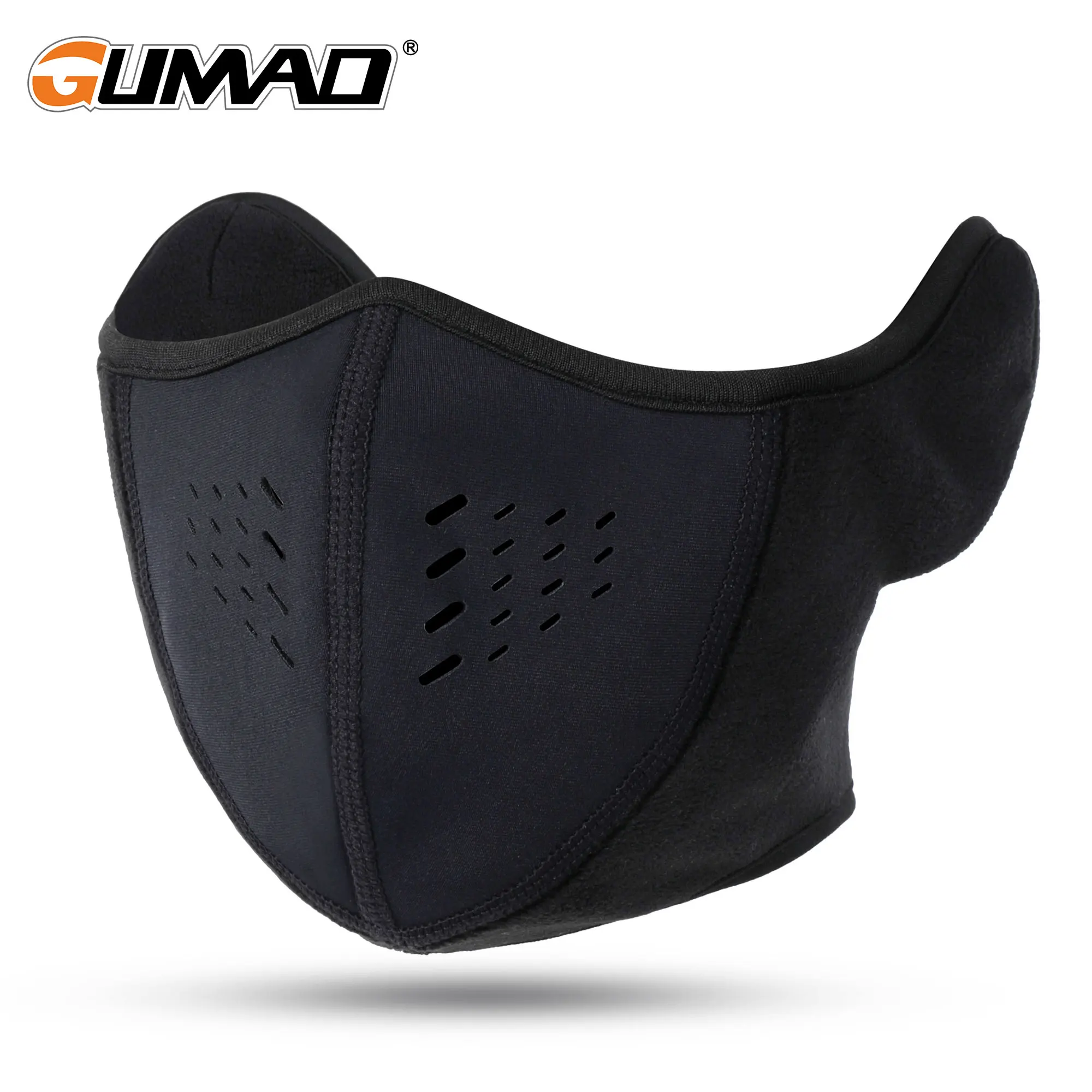 Calentador de cuello de invierno para hombre, cubierta facial para correr, esquí, ciclismo, máscara deportiva reutilizable, Snowboard, motocicleta, senderismo, bufanda