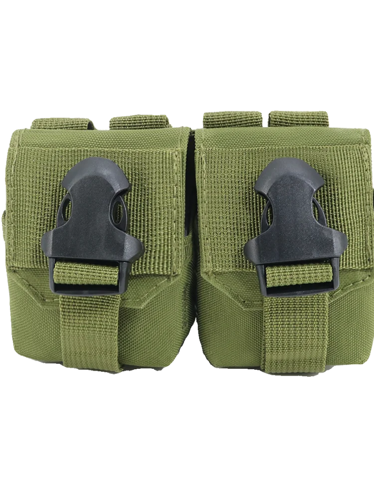 Bolsa de piña de herramientas redondas tácticas duales para exteriores, almacenamiento de modelo de granada - imagen 5