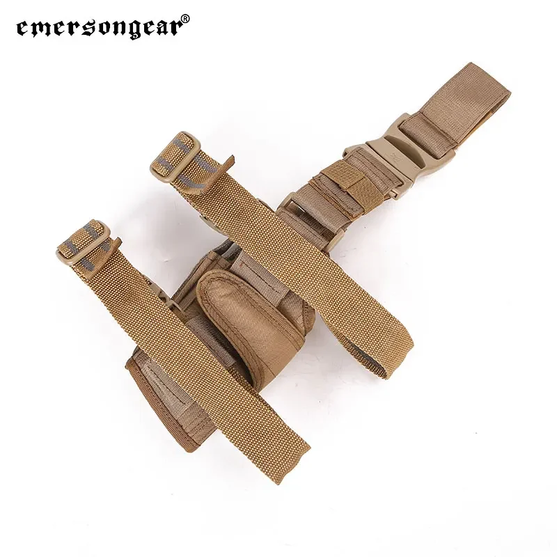 Emersongear Universal Tornado muslo funda gota pierna pistola bolsa pistola bolsa Airsoft caza senderismo combate Nylon CB - imagen 2
