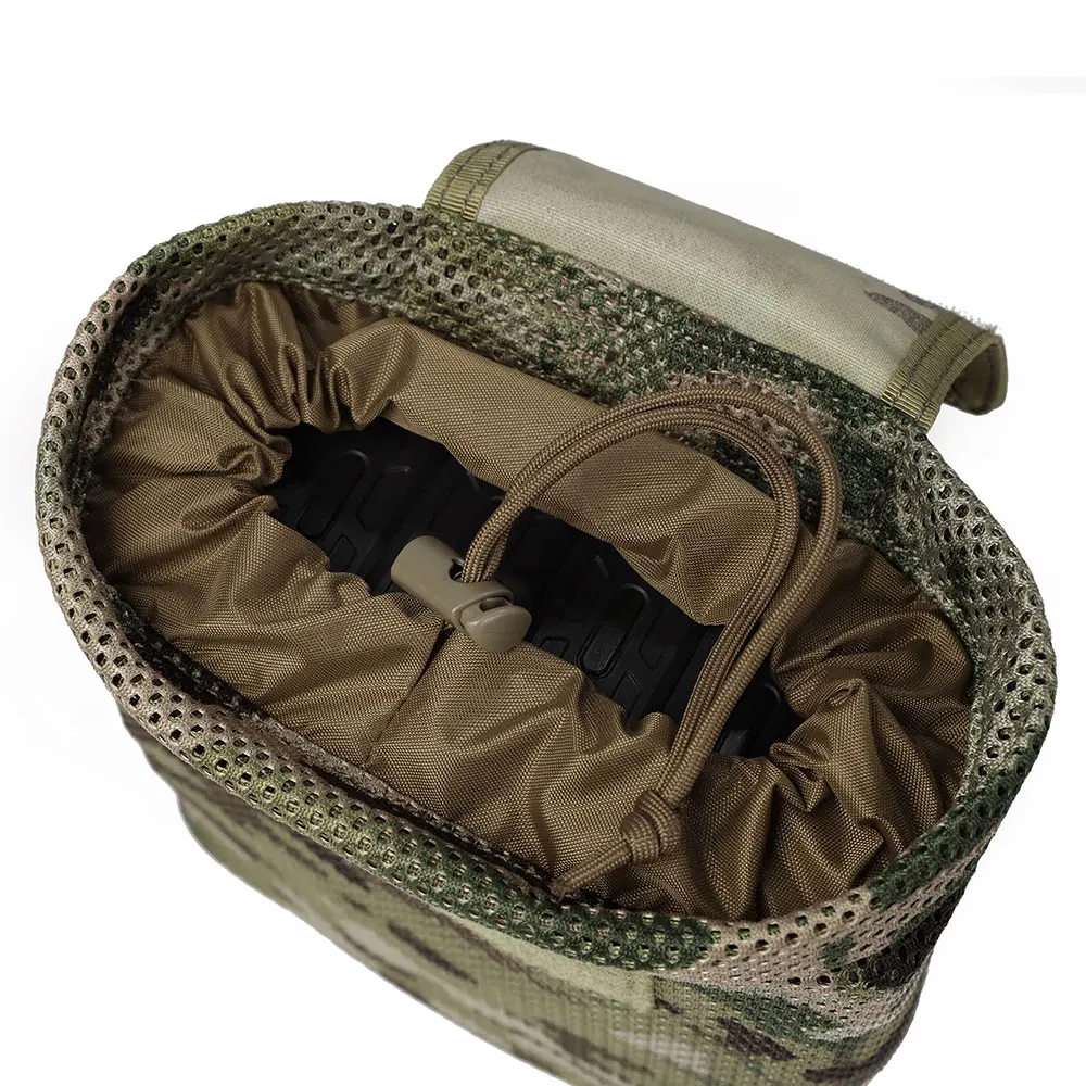 Dump pouch malla Emersongear – Bolsa táctica plegable con MOLLE - imagen 4