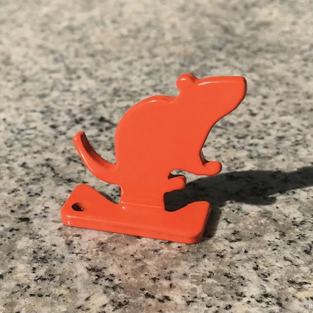 Objetivo de tiro de Metal, objetivo de acero para entrenamiento de puntería, práctica de silueta Animal, accesorios de tiro de caza, 4 Uds. - imagen 3