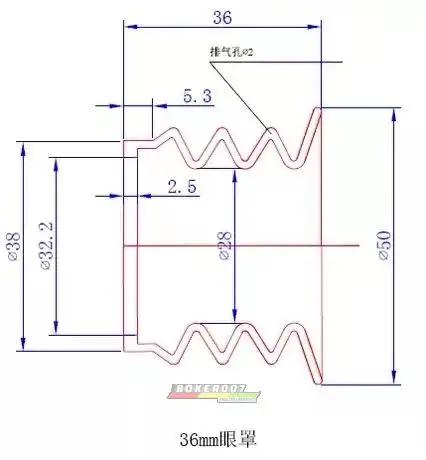 Gafas de visión nocturna de PVS-18 PVS14, modelo de máscara ocular, telescopio de imagen térmica 31, conjunto de Ojos de goma de búsqueda caliente - imagen 5