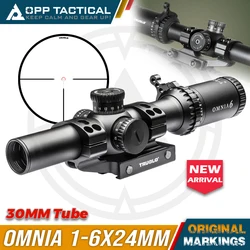 TRUGLO Omnia 1-6x24mm visor táctico rifle 30mm aluminio