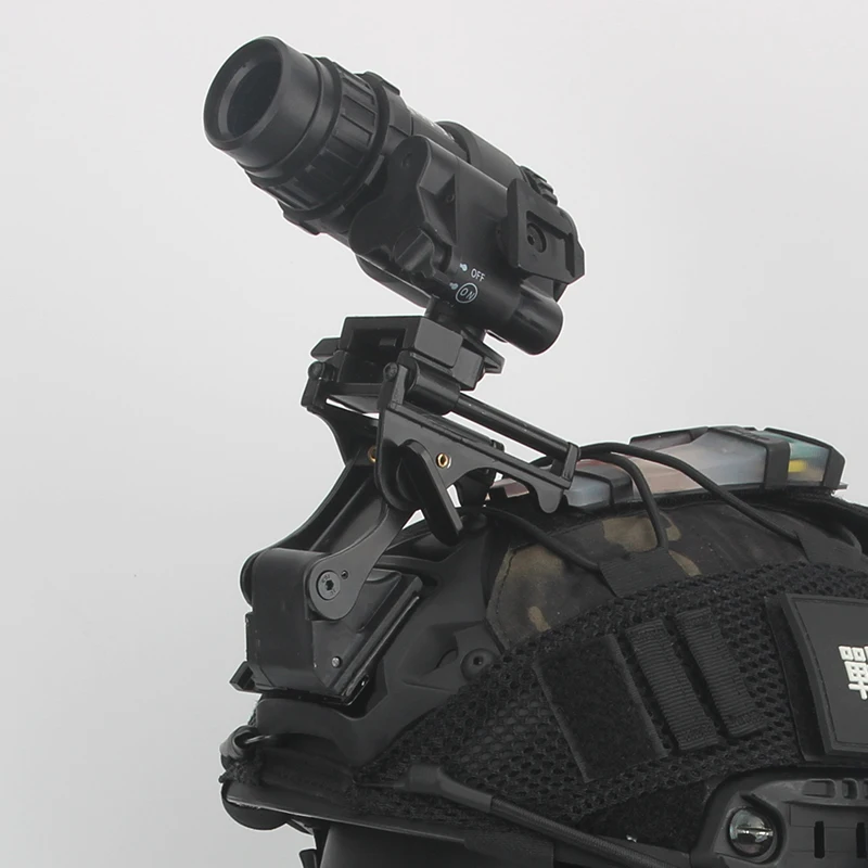 FMA AN/PVS-18 Gafas Visión Nocturna Airsoft Soporte Casco L4G24 Negro - imagen 5