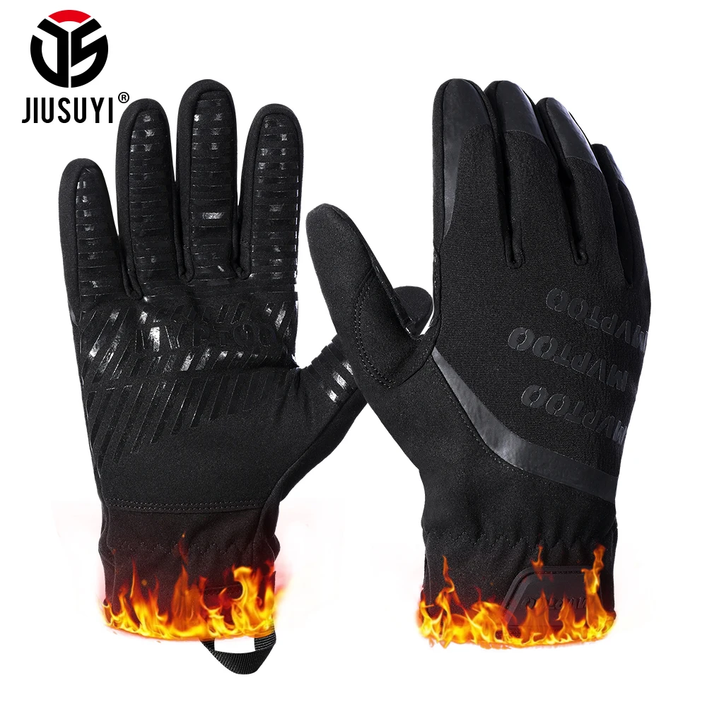 Guantes Térmicos de invierno para pantalla táctil, guantes de lana para deportes al aire libre, esquí, ciclismo, senderismo, Camping, caza, tiro, trabajo en moto de nieve, antideslizantes