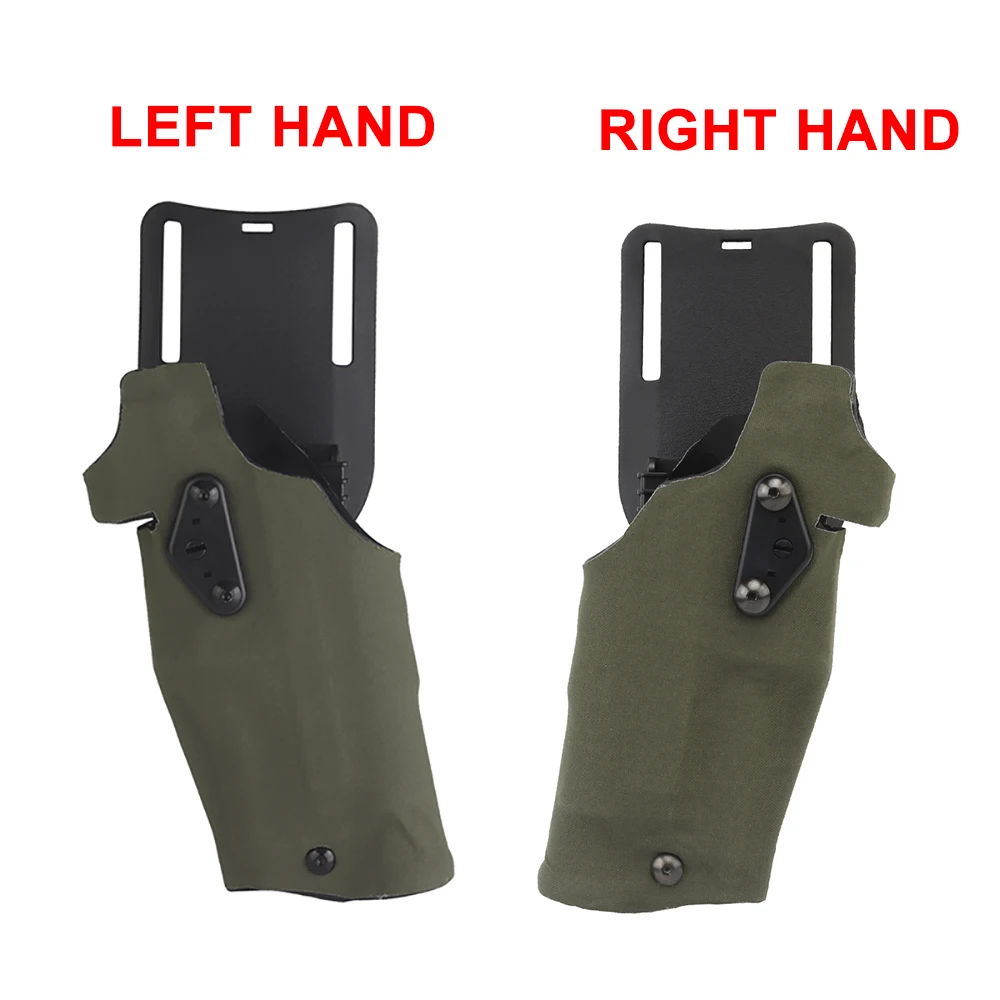 Funda táctica para pistola, manos izquierda y derecha, Compatible con linterna G17 + X300U-A, liberación rápida, caza, combate, Airsoft