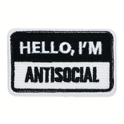 Parche moral bordado militar para mochila MOLLE