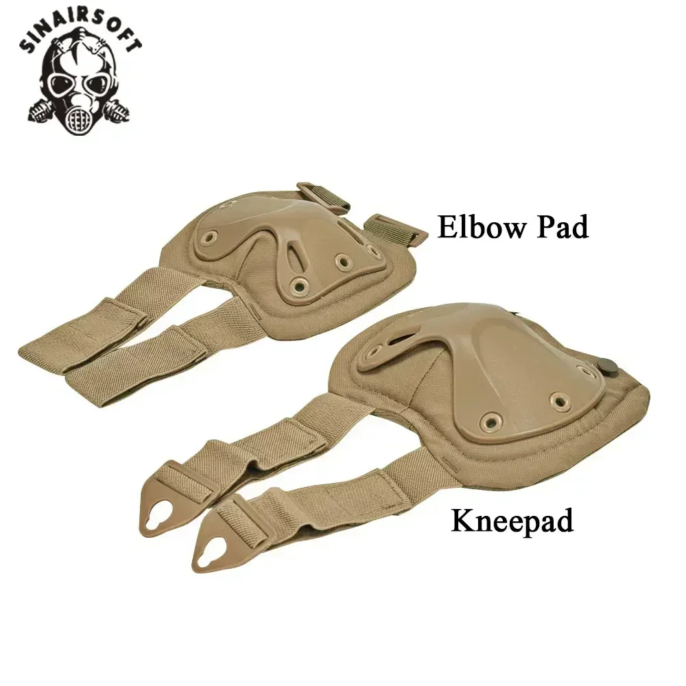 Rodillera táctica de camuflaje Unisex, coderas, Protector de rodilla para hombres y mujeres, deporte al aire libre, trabajo, caza, patinaje, equipo de seguridad, rótula - imagen 5