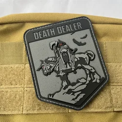 Parche táctico PVC 3D Death Dealer para mochila militar