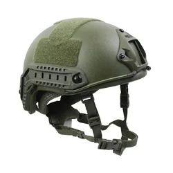 Casco balístico FAST Kevlar corte alto con suspensión Wendy táctico