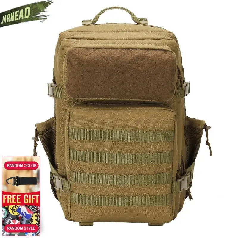 Mochila táctica militar de gran capacidad para deportes al aire libre, mochila Oxford impermeable 1000D para caza, Camping, senderismo, 50L, Nueva - imagen 4