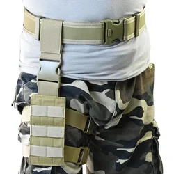 Funda táctica pierna caída MOLLE universal cinturón servicio