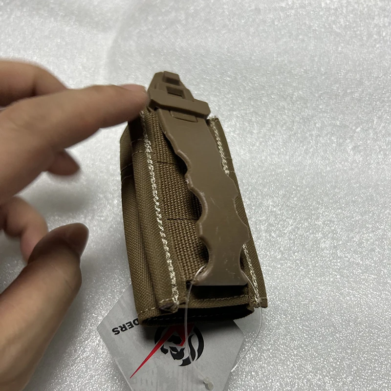 ESSTAC KYWI bolsa para revistas individual de 9 mm tela mate 500D Soporte de placa K incorporado en la parte posterior con tiras MOLLE - imagen 4