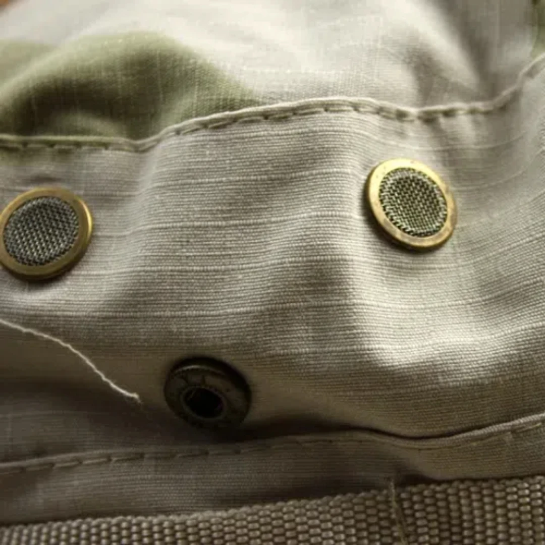 Gorra de ala redonda táctica de viaje de montañismo, gorra de tres arenas, sombrero de Safari, sombra al aire libre - imagen 4