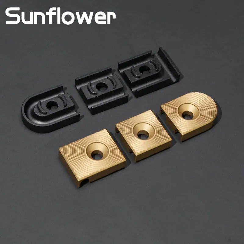 Gestión de cables de engranaje, sistema fijo de guía de Cable MLOK Keymod, cubierta de riel táctica CNC, guía de alambre de aluminio, cola fija, 3 unidades por juego - imagen 4