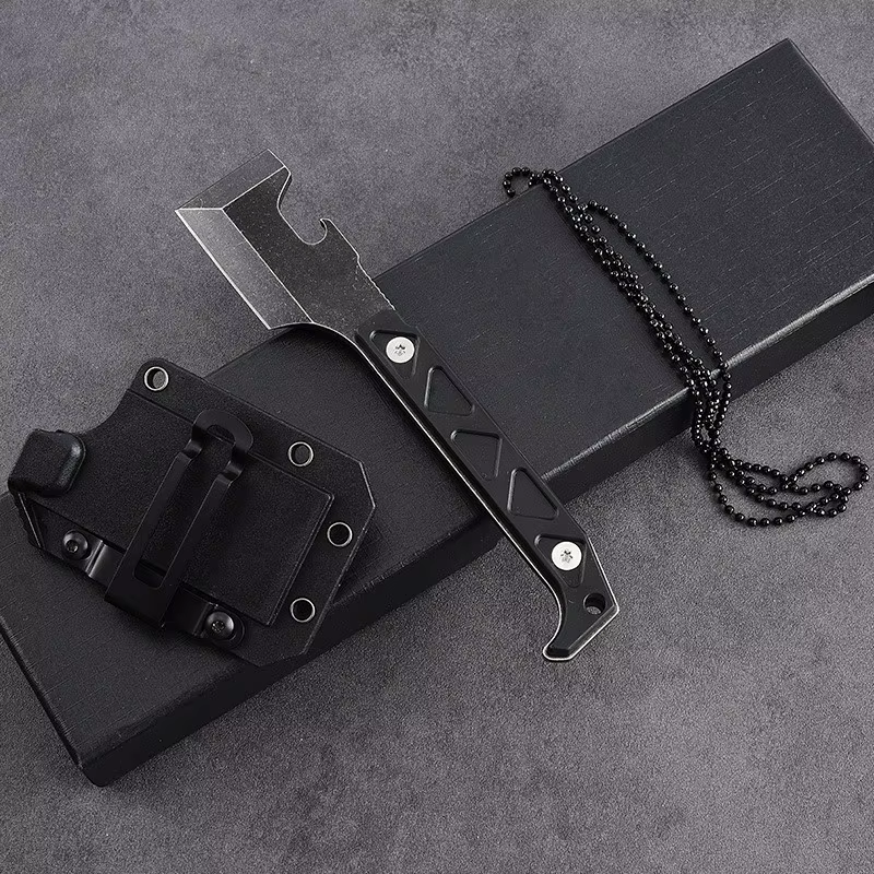 Cuchillo supervivencia multifuncional EDC abridor botellas
