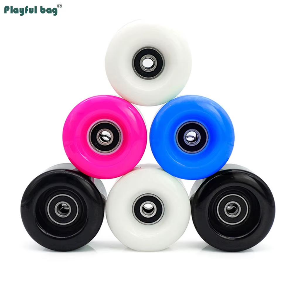 Ruedas PU 58mm 82A para patines quad – Resistentes al desgaste - imagen 5
