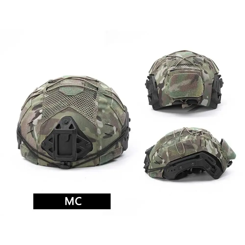 Dmgear-cubierta de casco de choque balístico, equipo táctico verde de guardabarros de malla, equipo de caza Airsoft, Wendy2.0, Exfil - imagen 4