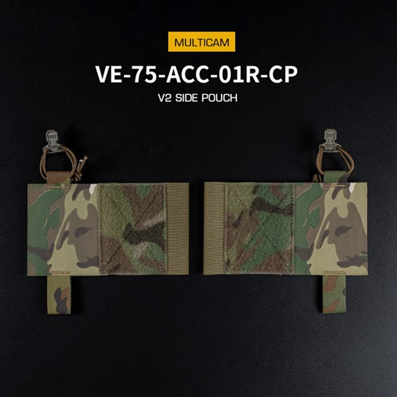 Bolsa táctica para Radio, soporte elástico para revistas, Molle lateral, Compatible con Airsoft, utilidad de caza, bolsa Mag - imagen 5