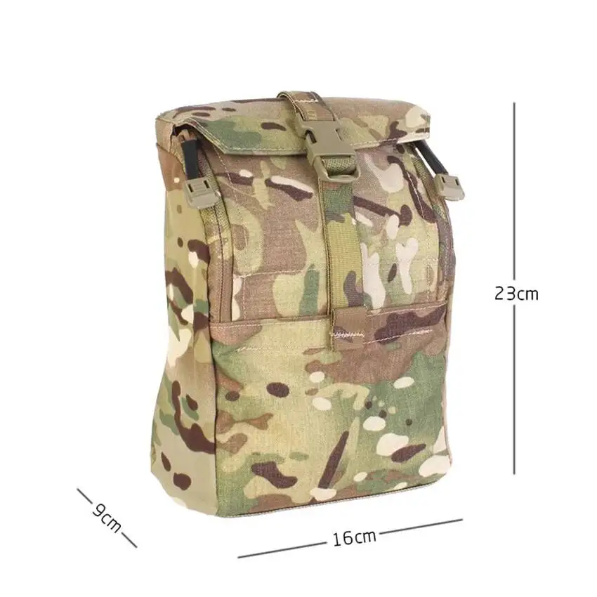 Bolsa táctica GP 9X7X3, bolsa de almacenamiento, accesorios de cinturón de acceso rápido y silencioso, equipo de adiestramiento al aire libre Airsoft para caza - imagen 3