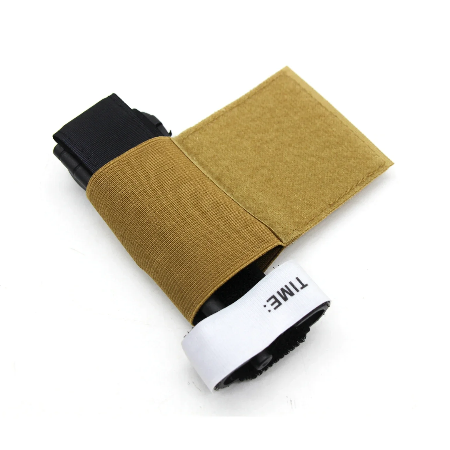 Mosquetón táctico con velcro para chaleco cinturón y mochila - imagen 5