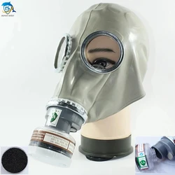 Máscara de gas táctica protección facial completa