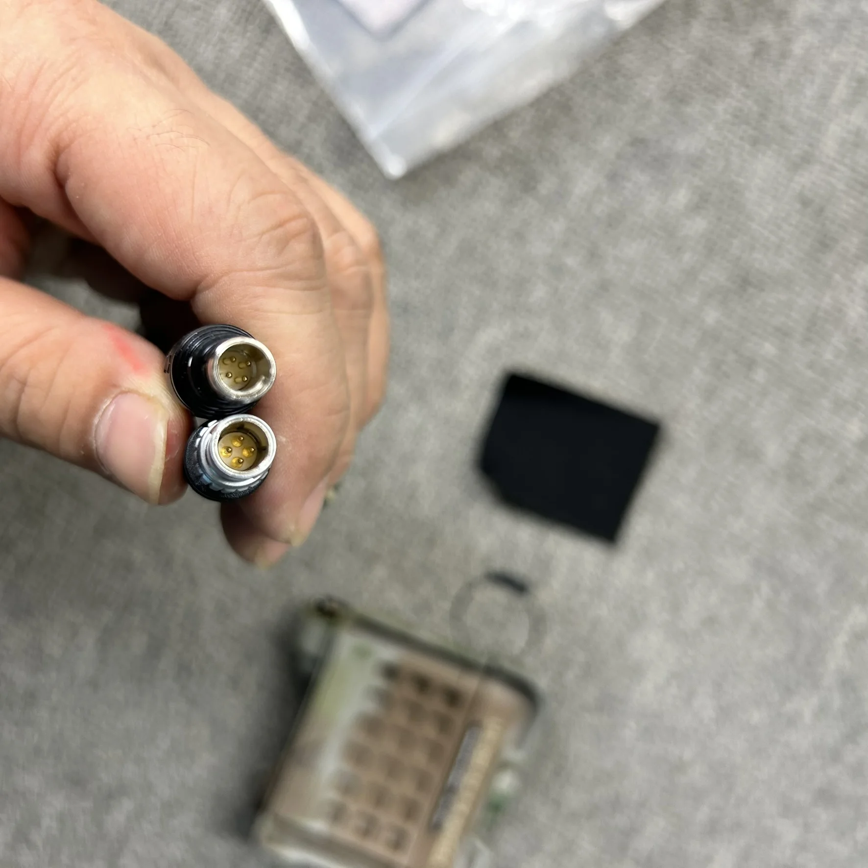 Caja de alimentación de batería NVG con soporte para casco táctico FMA para PVS-31 IR estroboscópico equipo de aventura al aire libre - imagen 5