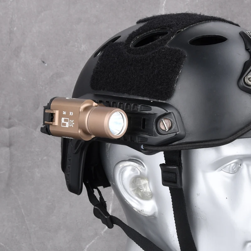 Surefir-linterna táctica X300 X300U X300V XH35, pistola de Metal, estroboscópica, iluminación LED, Arma de caza Glock G17 G19, ajuste de 20mm - imagen 5