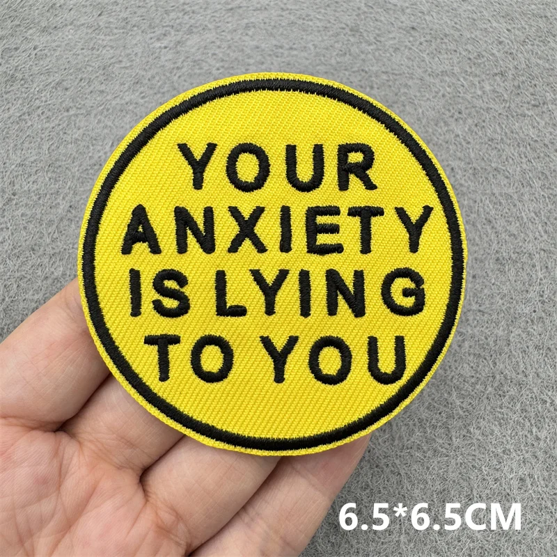 Parche de letras para planchar, parches para apliques de ropa, parches bordados de dibujos animados DIY para ropa, insignias adhesivas - imagen 3