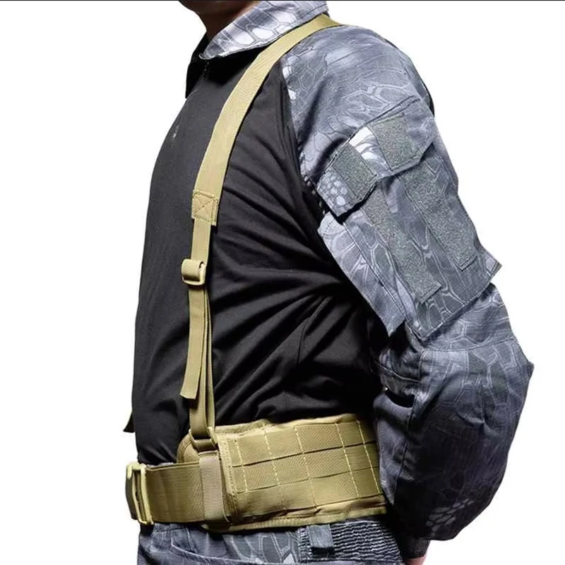 Molle Chest Rig Chaleco táctico Paquete de engranajes Revista Bolsa Funda Sistema Molle Hombres Nylon Soporte de cintura - imagen 2