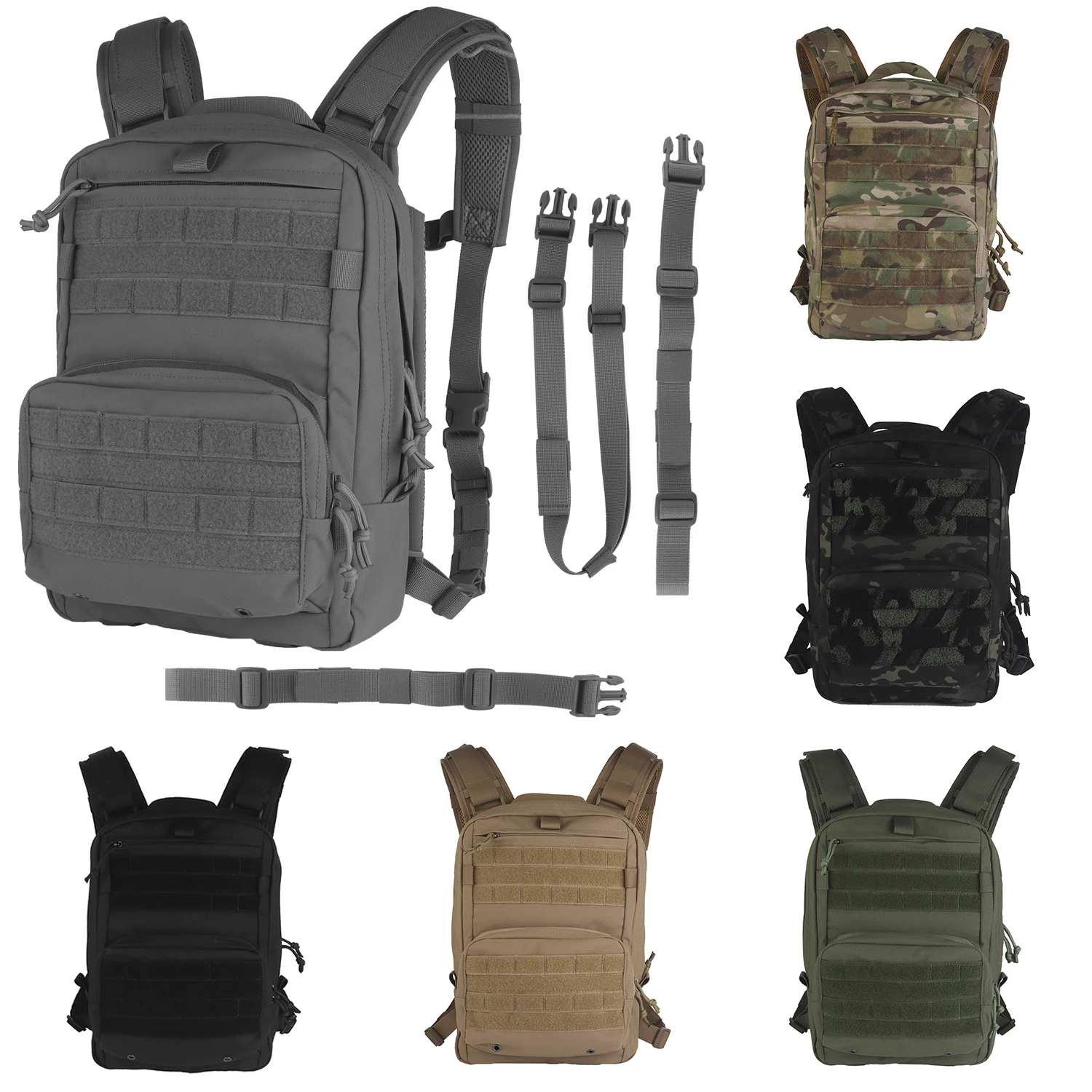 Mochila Táctica R-Assault Gran Capacidad Compatible - imagen 3